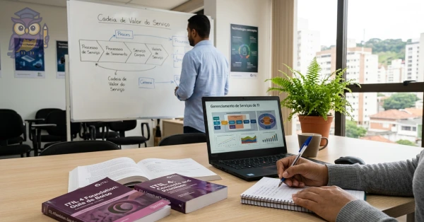 Introdução do curso ITIL 4 Essencial: Conceitos Fundamentais e Aplicação