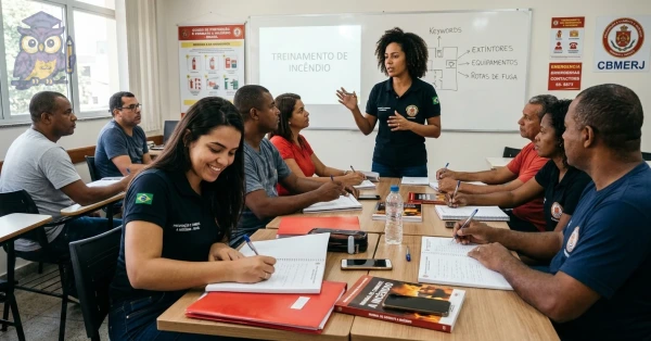 Introdução do curso Princípios Básicos de Prevenção e Combate de Incêndio e Pânico