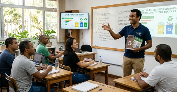 Introdução do curso Reciclagem e Gestão de Resíduos Sólidos
