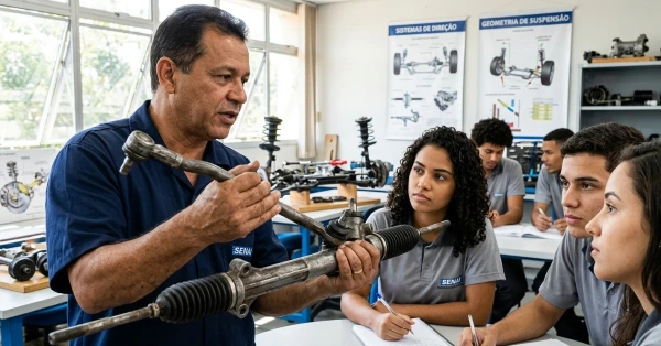 Introdução do curso Sistemas de Suspensão e Direção Automotiva