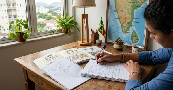 Introdução do curso Tâmil Intermediário para Conversação