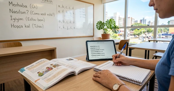 Introdução do curso Turco Básico para Comunicação