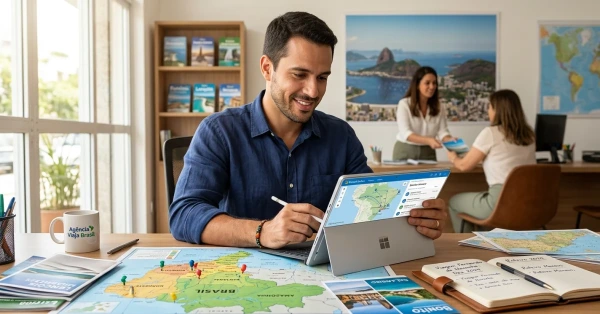 Objetivo do curso Agenciamento de Viagens