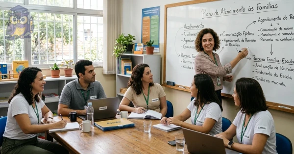 Objetivo do curso Atendimento às Famílias na Escola