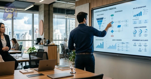 Objetivo do curso Automação Comercial com IA