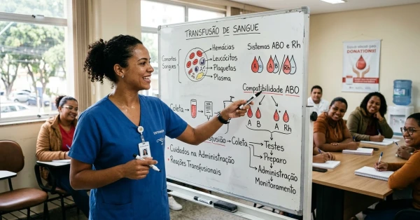 Objetivo do curso Banco de Sangue e Hemoterapia