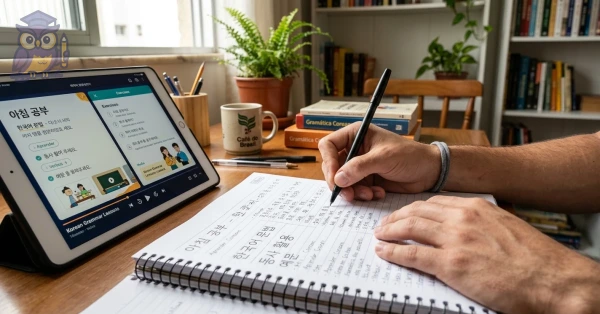 Objetivo do curso Coreano Intermediário para Conversação