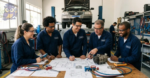 Objetivo do curso Diagnóstico e Reparo de Sistemas de Ar-Condicionado Automotivo