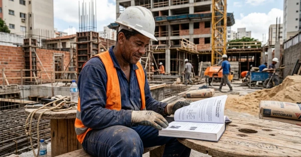 Objetivo do curso Fundamentos do Trabalho de Servente de Obras