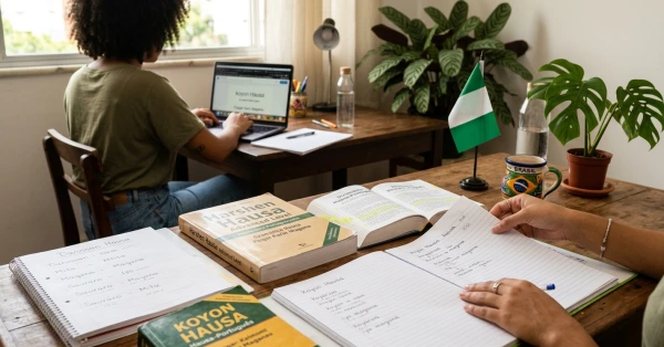 Objetivo do curso Hausa Avançado para Fluência