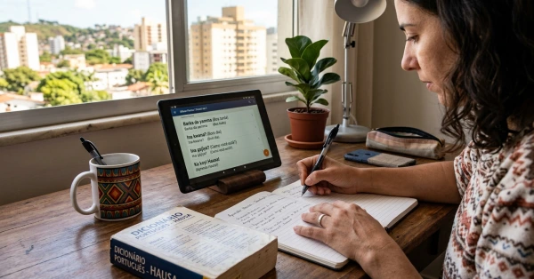 Objetivo do curso Hausa Básico para Comunicação
