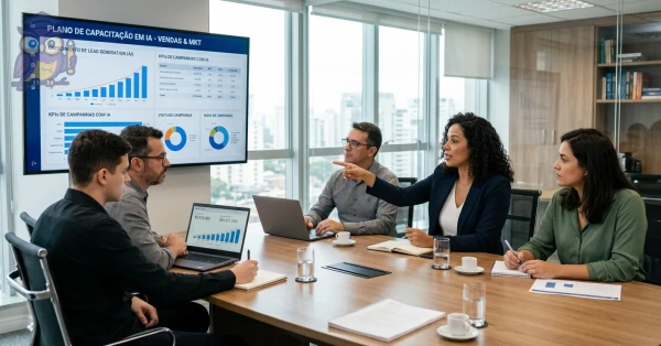 Objetivo do curso IA para Vendas e Marketing