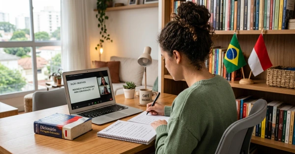 Objetivo do curso Indonésio Intermediário para Conversação