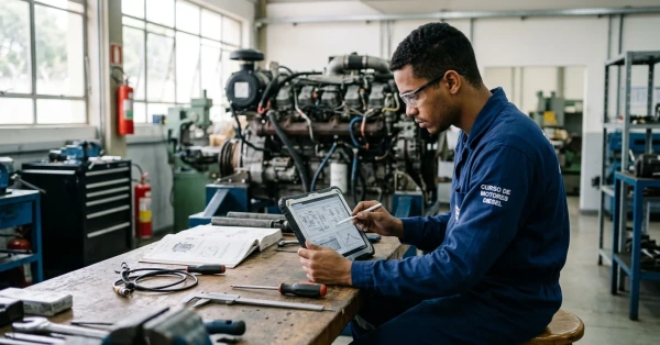 Objetivo do curso Introdução à Mecânica de Motores Diesel