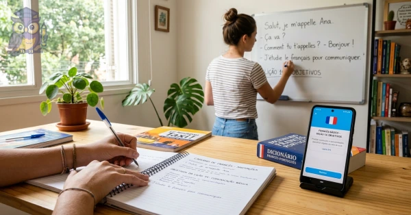 Objetivo do curso Francês Básico para Comunicação