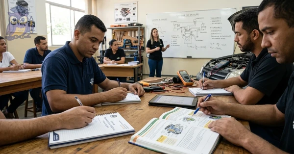 Objetivo do curso Mecânica de Caminhões