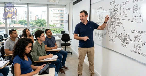 Objetivo do curso Mecânica e Manutenção de Automóvel