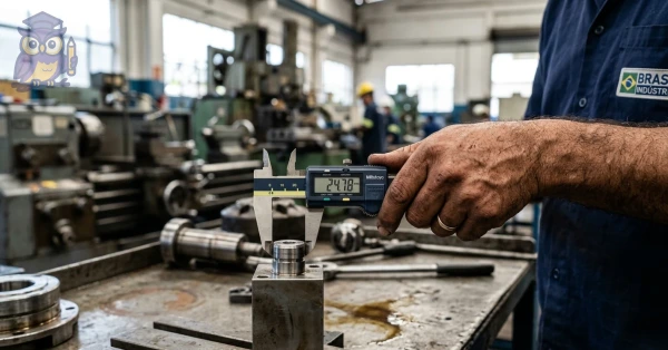 Objetivo do curso Medição em Equipamentos de Metrologia Mecânica