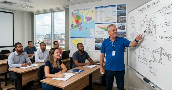 Objetivo do curso Operações Portuárias