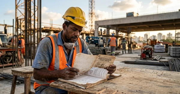 Objetivo do curso Rotinas de Servente de Obras