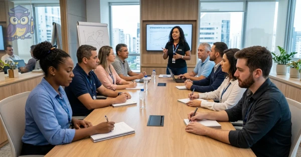 Objetivo do curso Técnicas de Atendimento ao Cliente no Serviço de Atendente e Recepção