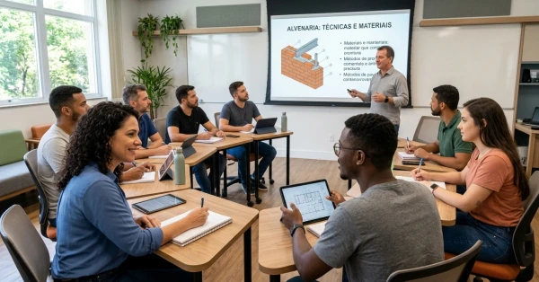 Objetivo do curso Técnicas Básicas de Alvenaria
