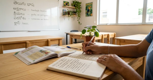 Objetivo do curso Telugu Básico para Comunicação