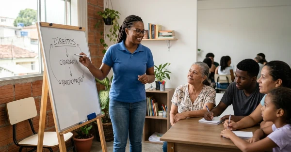 Objetivo do curso Trabalho Social Comunitário