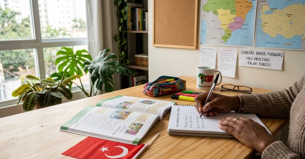 Objetivo do curso Turco Básico para Comunicação
