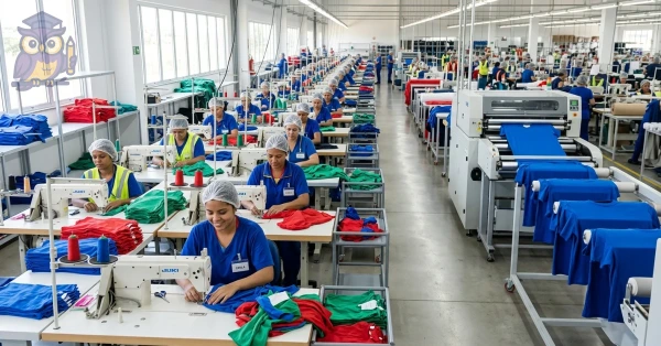 Resumo do curso Costura Industrial e Produção de Peças em Série