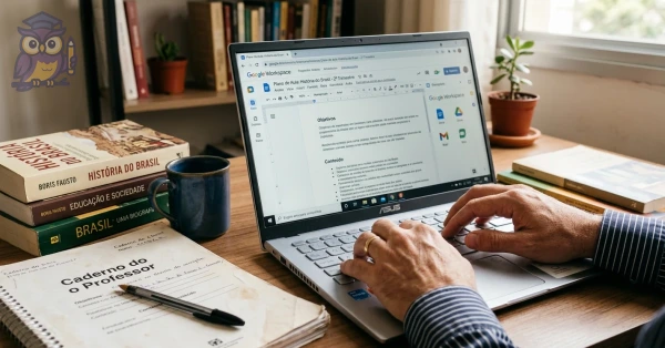 Resumo do curso Google Workspace para Professores