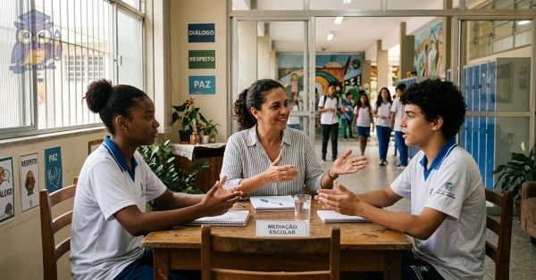 Resumo do curso Mediação de Conflitos no Ambiente Escolar