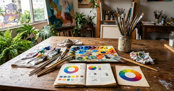 Resumo do curso Pintura Artística: Fundamentos e Prática