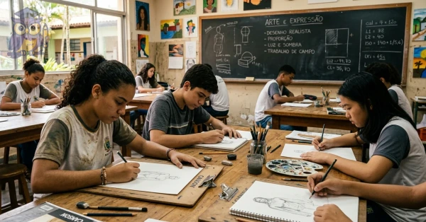 Resumo do curso Técnicas de Desenho para Iniciantes